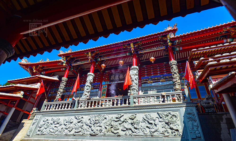 寺庙古建筑石雕栏杆佛教文化石栏杆雕刻 工艺精美