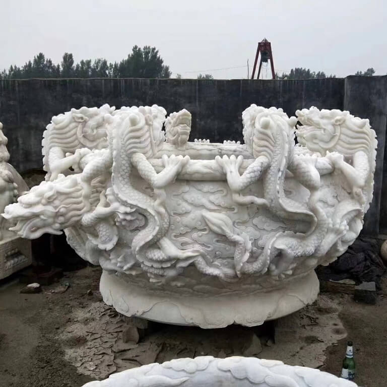 汉白玉水景雕塑